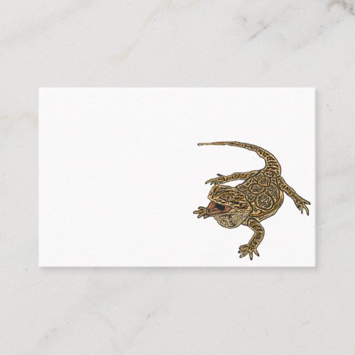 Bearded Dragon Business Card