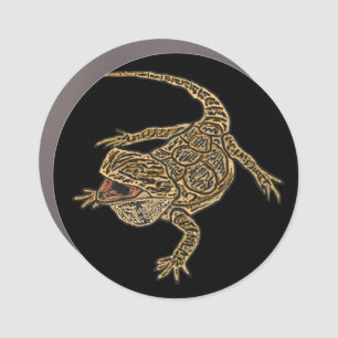 Bearded Dragon Car Magnet