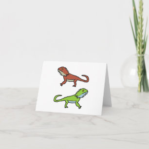 Bearded Dragon Card