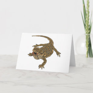 Bearded Dragon Card