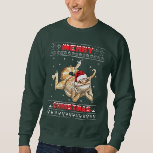 Bearded Dragon christmas Sweater Ugly Sweatshirt