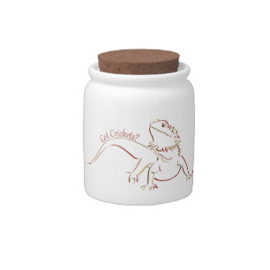 Bearded Dragon Cookie Jar