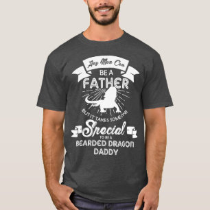 Bearded Dragon Dad  Funny Fathers Day Lizards T-Shirt