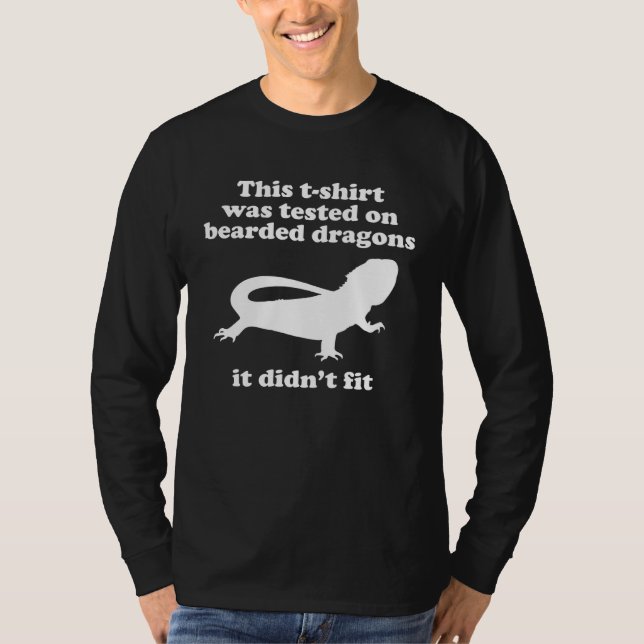 Bearded Dragon  for Men Women Kids Sarcastic T-Shirt (Front)