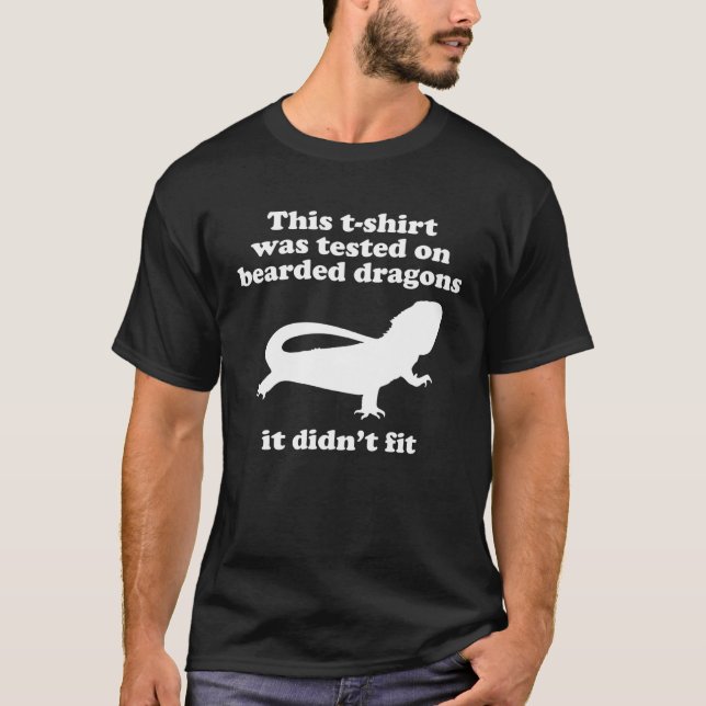 Bearded Dragon  for Men Women Kids Sarcastic T-Shirt (Front)