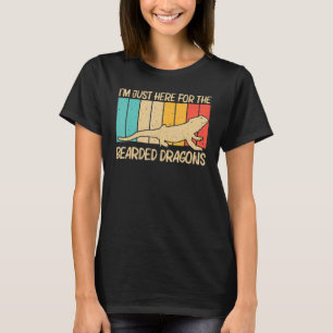  Bearded Dragon For Men Women Reptile Iguana Liza T-Shirt