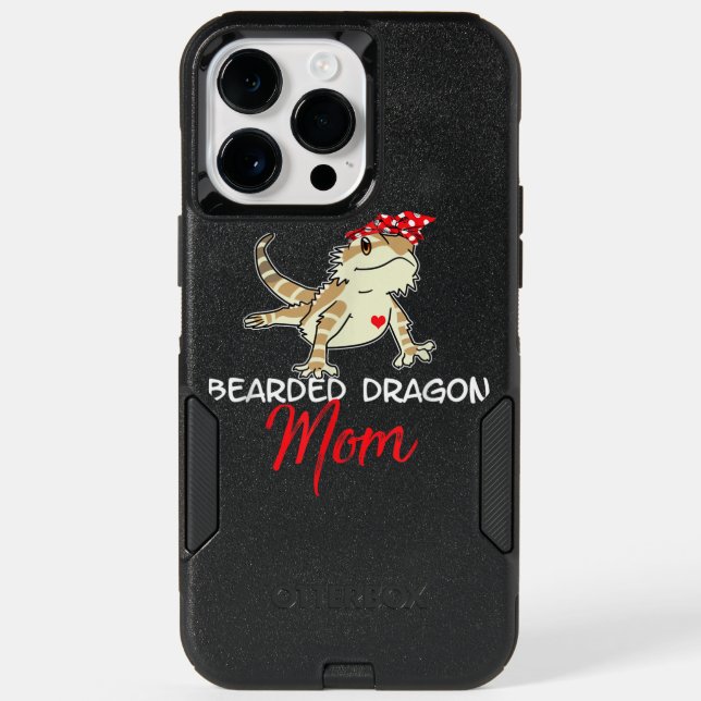 Bearded dragon  for Mom Funny Mother day   Otterbox iPhone Case (Back)