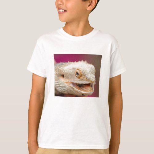 bearded dragon in the hand T_Shirt