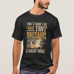 Bearded Dragon Lizard Reptile Herpetologist T-Shirt