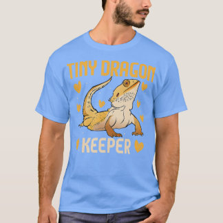 Bearded Dragon Lizard Tiny Dragon Keeper Herpetolo T-Shirt
