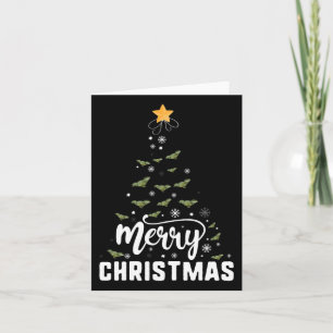 Bearded Dragon Merry Christmas Tree Family Xmas Ho Card