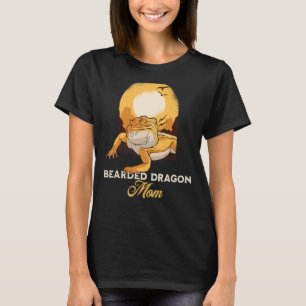 Bearded Dragon Mom Reptile Lizard T-Shirt