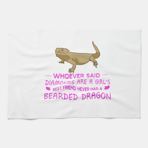 Bearded Dragon Mommy Towel