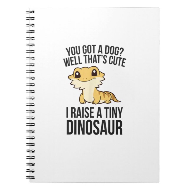 Bearded Dragon Owner Bearded Dragon Pet Bearded Dr Notebook (Front)