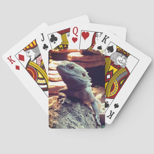 Bearded Dragon Poker Cards (Back)
