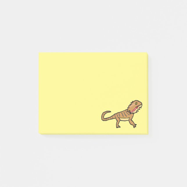Bearded Dragon Post-it Notes (Front)