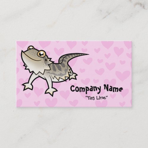 Bearded Dragon / Rankin Dragon Love Business Card Templates