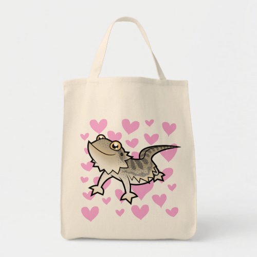 Bearded Dragon  Rankin Dragon Love Tote Bag