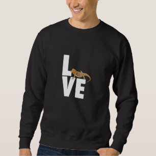 Bearded Dragon Reptile Lizard Pet Mom Sweatshirt
