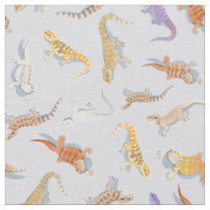 Bearded Dragon Scatter Fabric