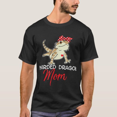 Bearded dragon Shirt for Mom Funny Mother day gif