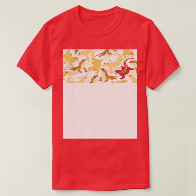 Bearded Dragon T-Shirt (Design Front)