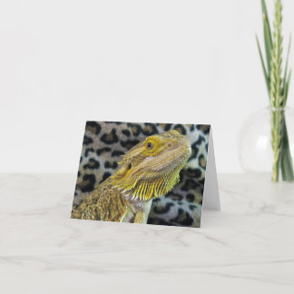 Bearded Dragon Valentines Card