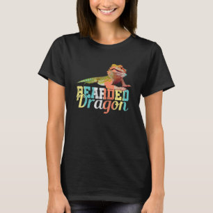 Bearded Dragon Vintage Retro Reptile Pet T-Shirt