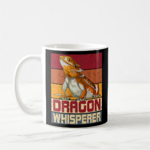 Bearded Dragon Whisperer Vintage Lizard Reptile Coffee Mug