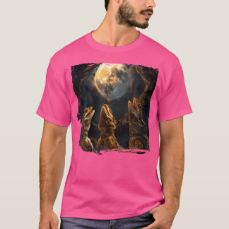 Bearded Dragons Howl At Moon Bearded Dragons Owner T-Shirt