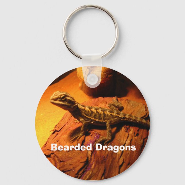 Bearded Dragons Keychain (Front)