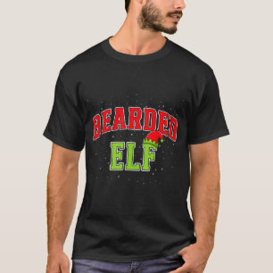Bearded Elf Christmas Family Matching Group Xmas  T-Shirt