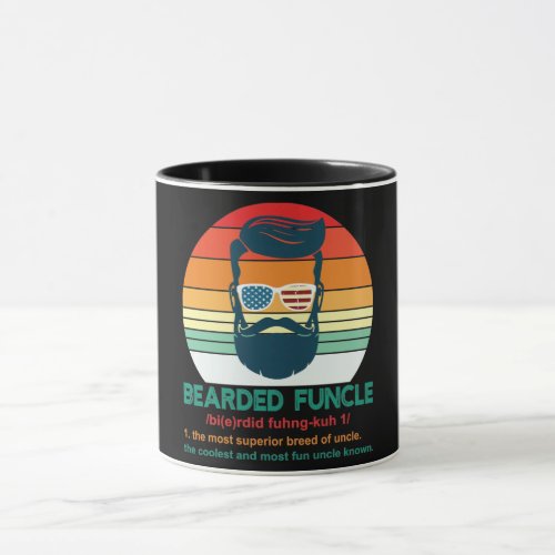 Bearded FuncleUncle Definition Mug