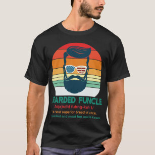 Bearded Funcle/Uncle Definition T-Shirt