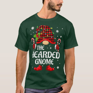 Bearded Gnome Family Christmas Pajama Classic TShi T-Shirt