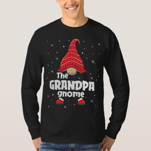Bearded Gnome Family Matching Christmas Funny Paja T_Shirt
