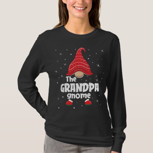 Bearded Gnome Family Matching Christmas Funny Paja T_Shirt