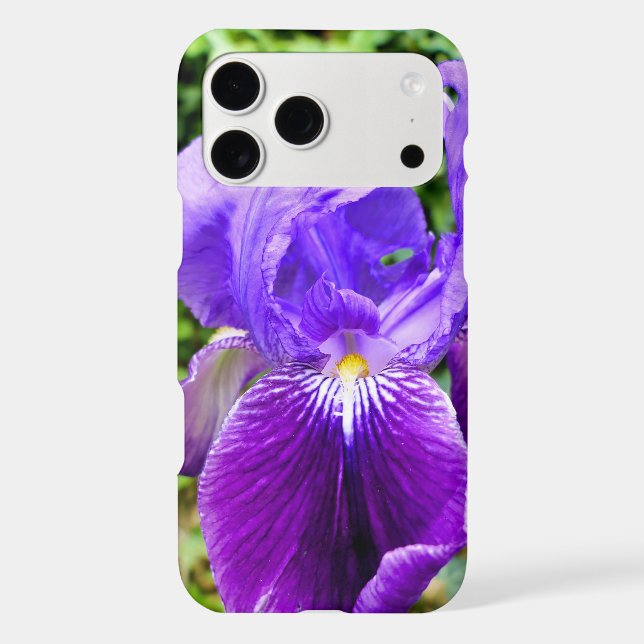 Bearded Iris Iphone Case (Back)