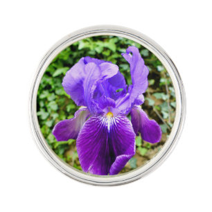 Bearded Iris Lapel Pin