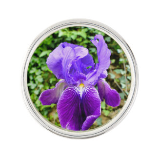 Bearded Iris Lapel Pin