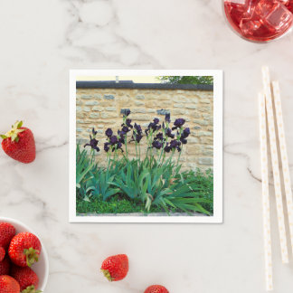 Bearded Iris Paper Napkins