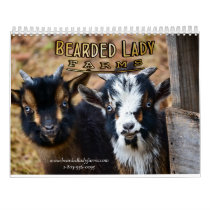 Bearded Lady Farms Calendar