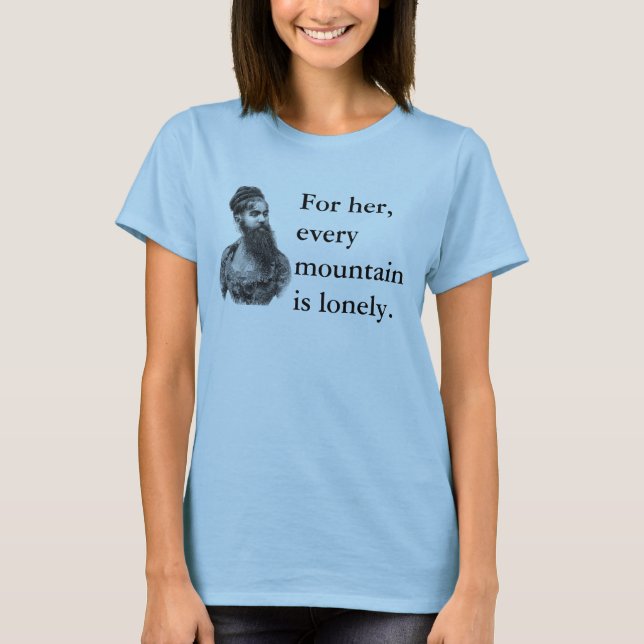 Bearded lady tee (Front)