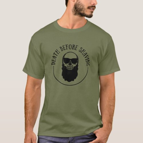 Bearded quotes funny beard sayings gifts T_Shirt