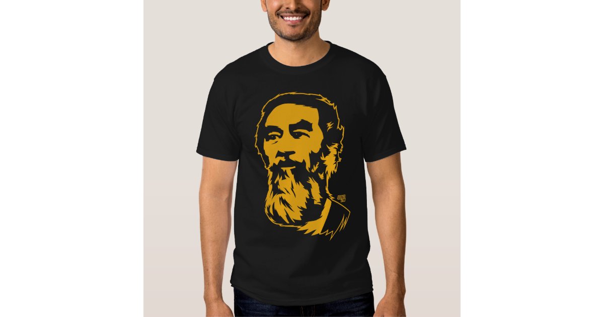 Bearded Saddam Hussein Portrait T-Shirt | Zazzle