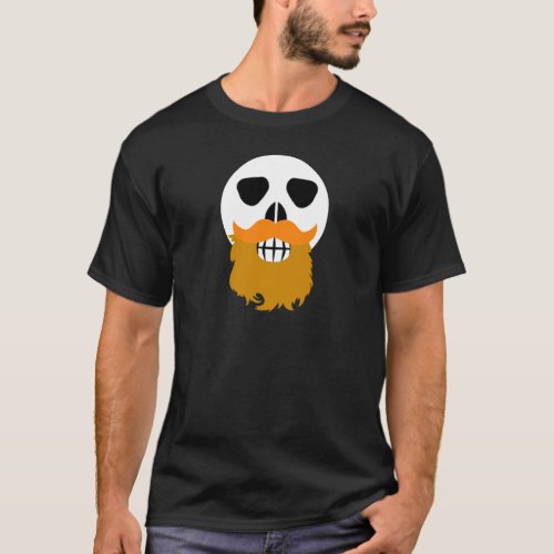 Bearded Skull T_Shirt