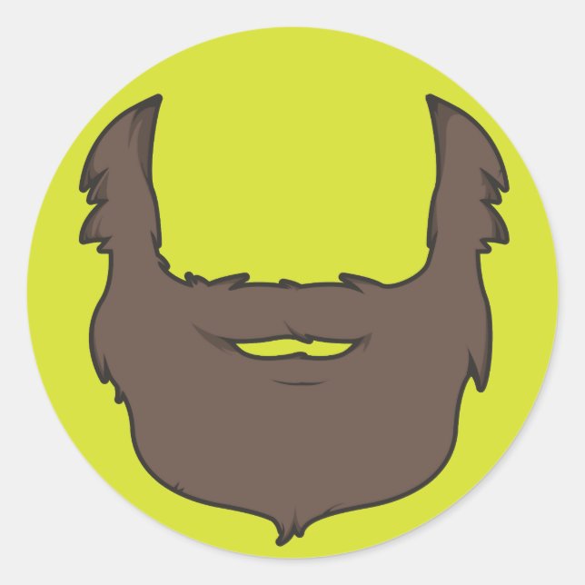 Bearded Sticker (Front)