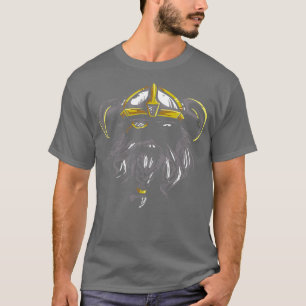 Bearded Vikings Cool Rangar Design T-Shirt