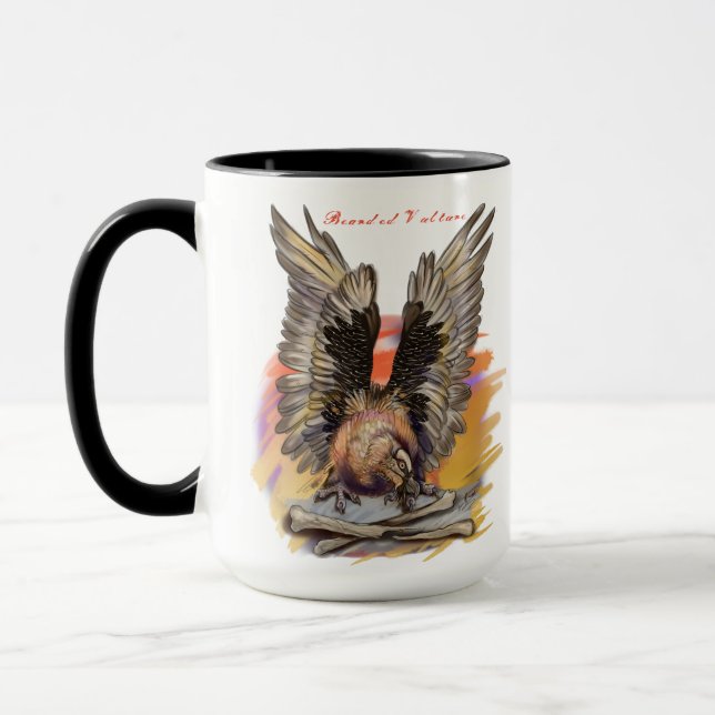Bearded Vulture Mug (Left)