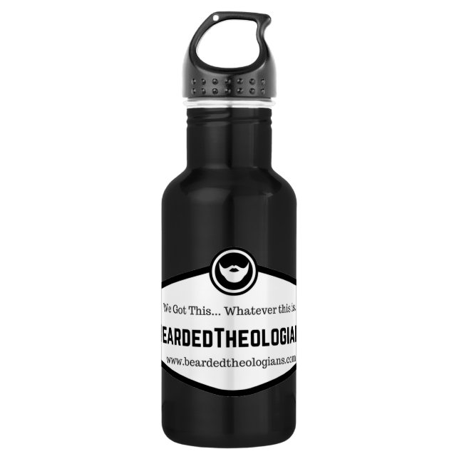 Bearded Water Bottle (Front)